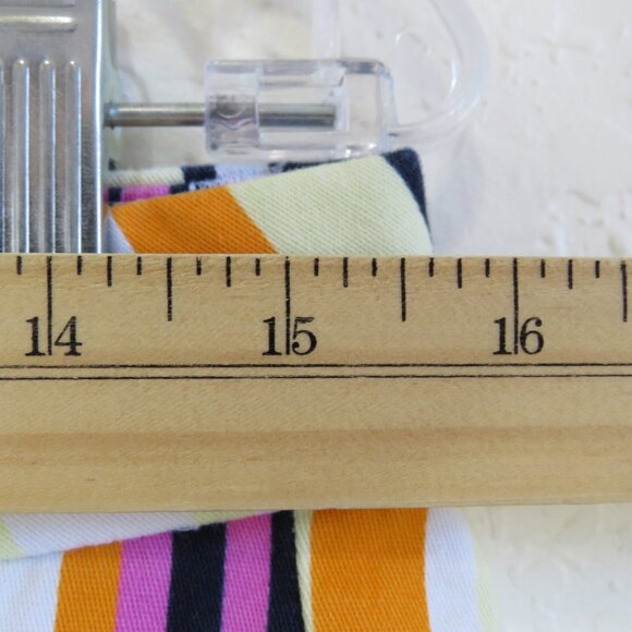 a.n.a.* Women's 1" Belt Loop Multipocketed Hidden Closure Stripe Shorts~ Size 6 - Picture 6 of 11